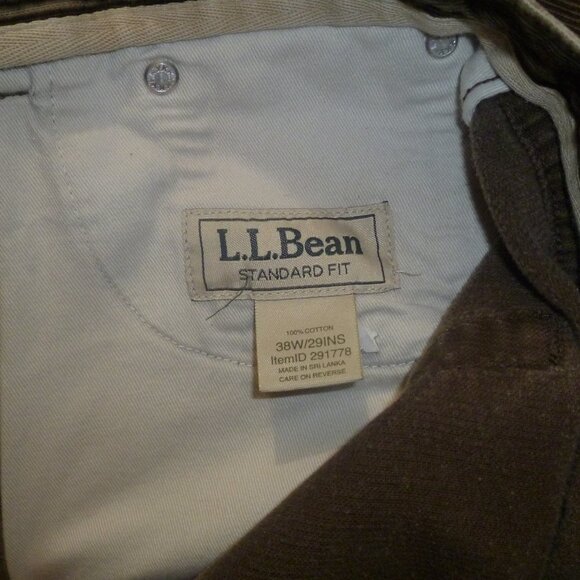 L.L. Bean Corduroy Pants - 38x32 - Picture 4 of 7